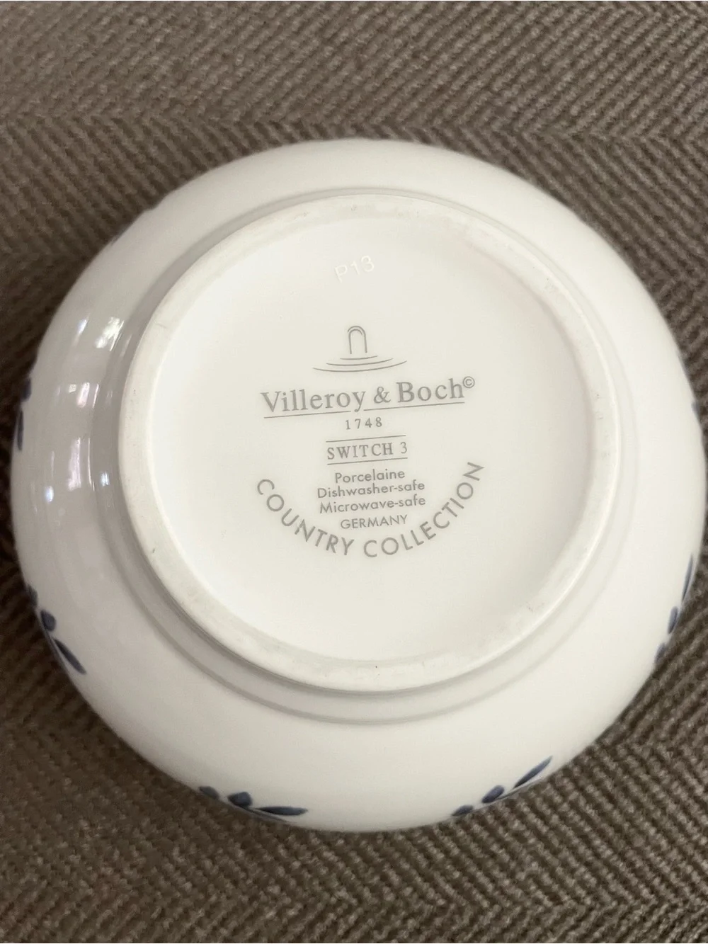 Villeroy & Boch Switch 3 Porcelain Rice Bowl 5 1/2” Made in Germany